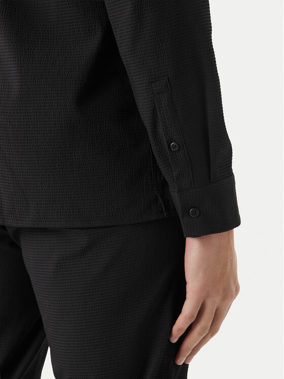 Calvin Klein Calvin Klein Koszula LV04LF108G Czarny Classic Fit