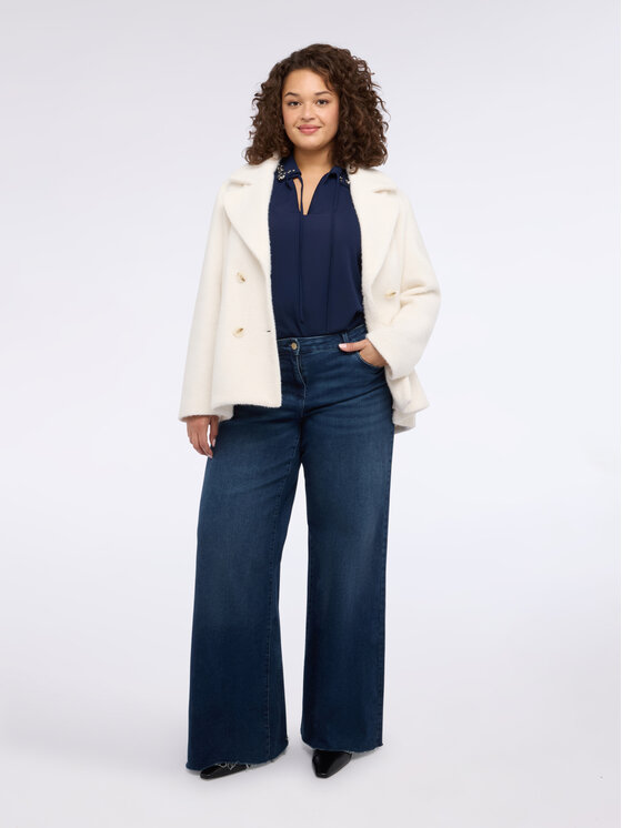 Fiorella Rubino Fiorella Rubino T-shirt G09HL009116N034 Blu Regular Fit