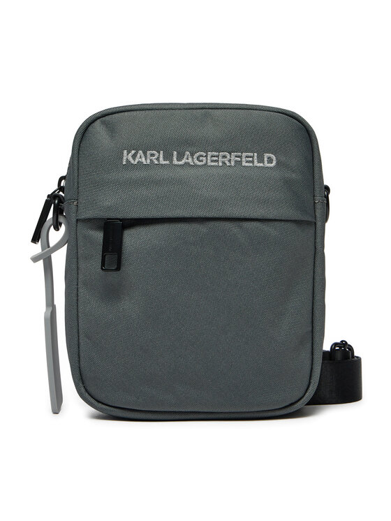 KARL LAGERFELD Crossover Torbica 246M3062 Siva