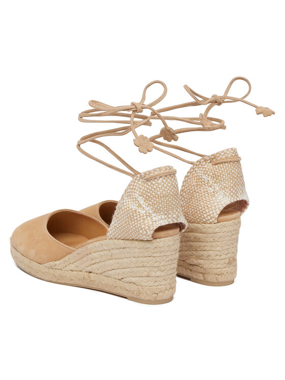 Castañer Castañer Espadryle Carina 21741 Brązowy