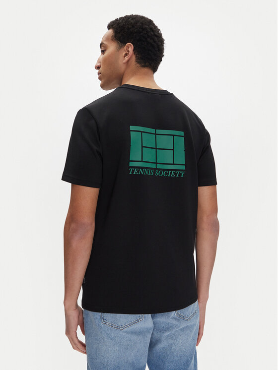 Fila Fila Tricou Lennik FAM0883 Negru Regular Fit