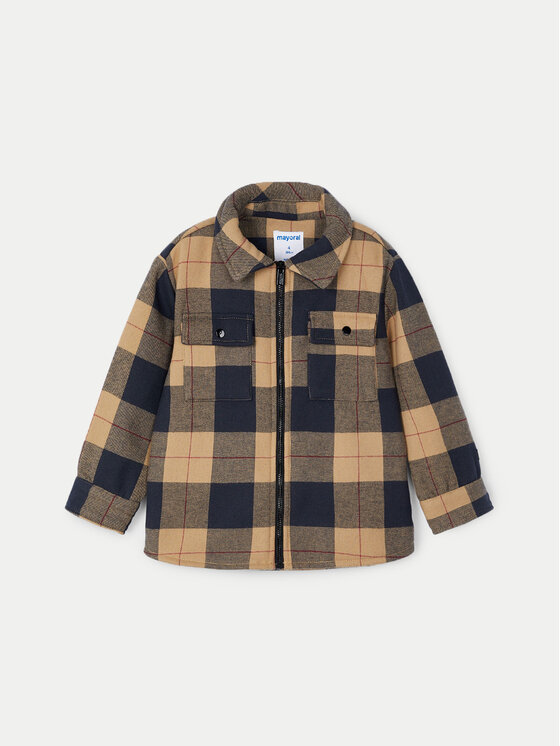 Mayoral Mayoral Prehodna jakna 4462 Rjava Regular Fit