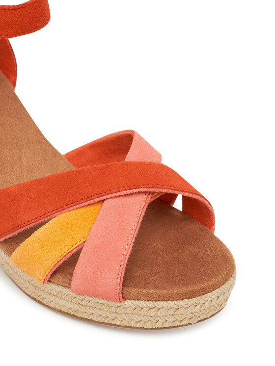 Toms Toms Еспадрильї Majorca Strappy 10021951 Оранжевий