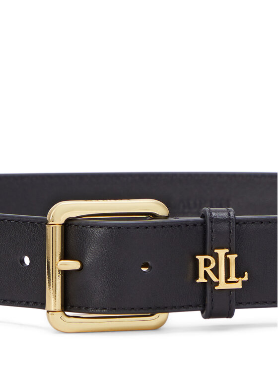 LAUREN RALPH LAUREN LAUREN RALPH LAUREN Pasek Damski Logo Keeper 412968765001 Czarny