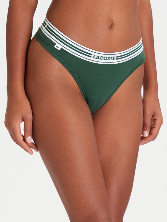 Lacoste Lacoste Бикини тип прашка 8F5198 Зелен