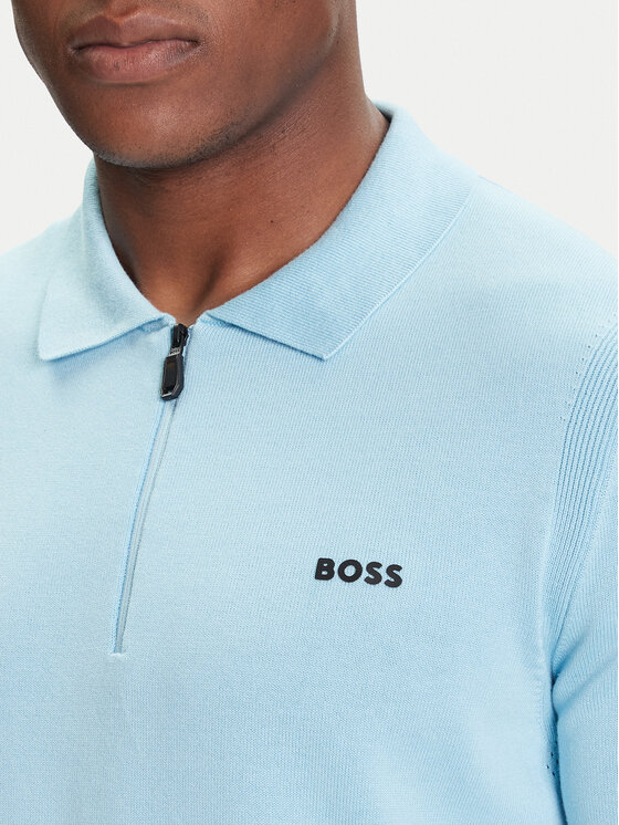BOSS BOSS Polo K_Ever-X PS 50541961 Błękitny Regular Fit