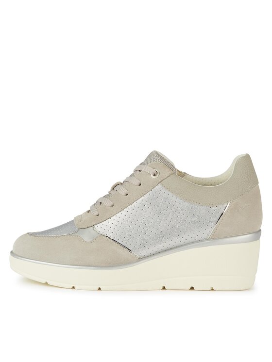 Geox Geox Laisvalaikio batai D Ilde D25RAA 0AJ22 C0898 Sidabrinė