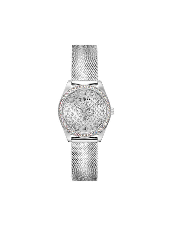 Guess Guess Hodinky GW0748L1 Strieborná