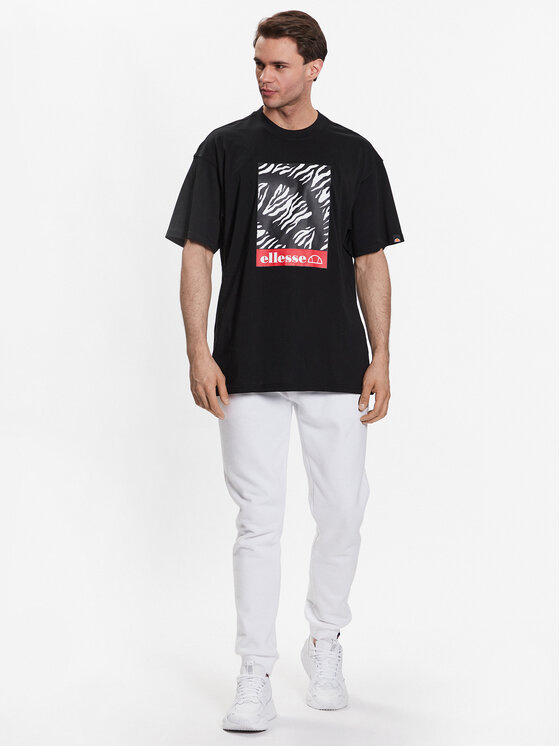 Ellesse Ellesse Tričko Spedizione SHR17644 Čierna Regular Fit