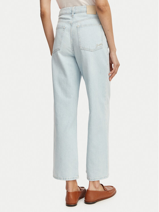 BOSS BOSS Džinsi C Marlene Crop 50558703 Zils Straight Fit