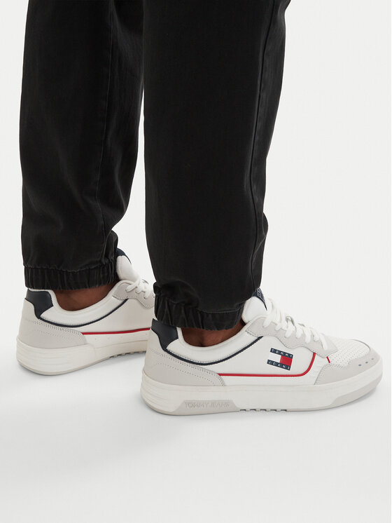 Tommy Jeans Tommy Jeans Jogging hlače DM0DM22819 Črna Tapered Fit