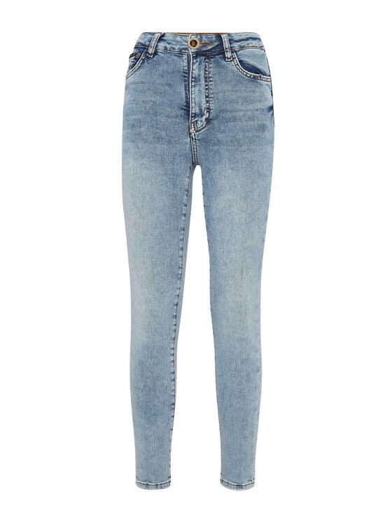 PHILIPP PLEIN PHILIPP PLEIN Jeansy 4437 Niebieski jasny Comfort Fit