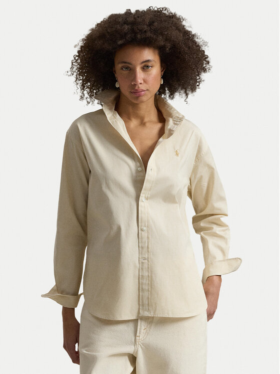 Polo Ralph Lauren Polo Ralph Lauren Košeľa 211910743505 Béžová Regular Fit