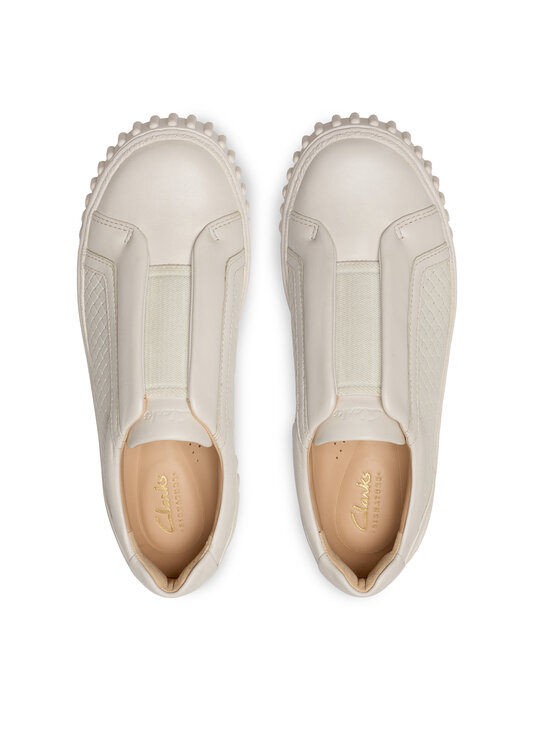 Clarks Clarks Sneakersy Mayhill Bay 26181207 Bílá
