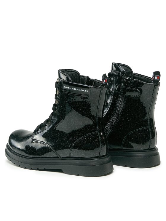 Tommy Hilfiger Tommy Hilfiger Μπότες T4A5-33032-1237 M Μαύρο