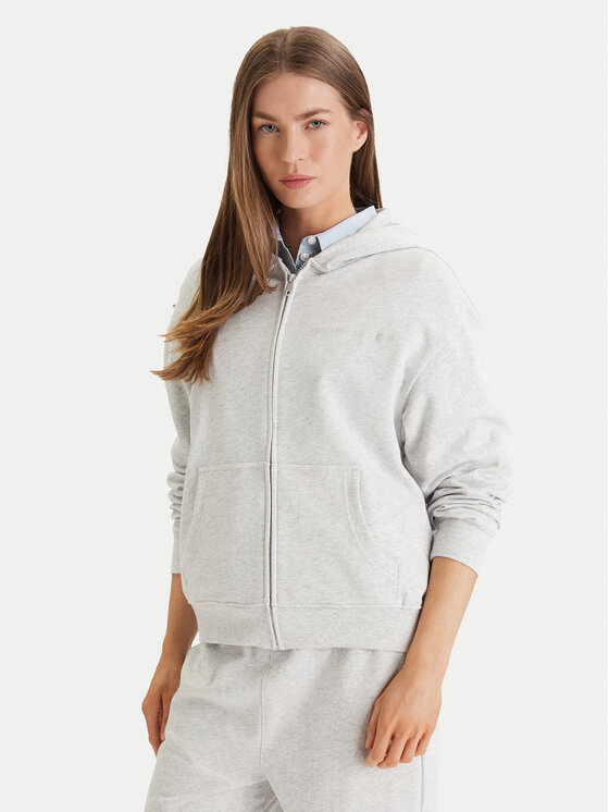 Tommy Hilfiger Tommy Hilfiger Mikina UW0UW06093 Sivá Regular Fit