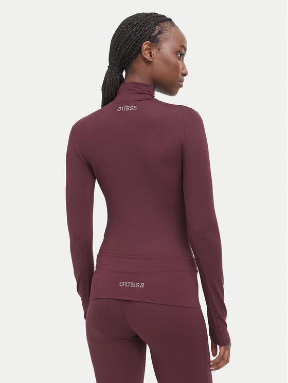Guess Guess Body V6BP04 K6317 Bordová Slim Fit