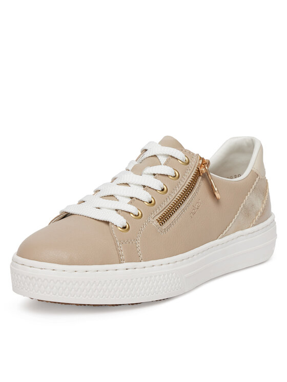 Rieker Rieker Sneakersy L5900-62 Beżowy