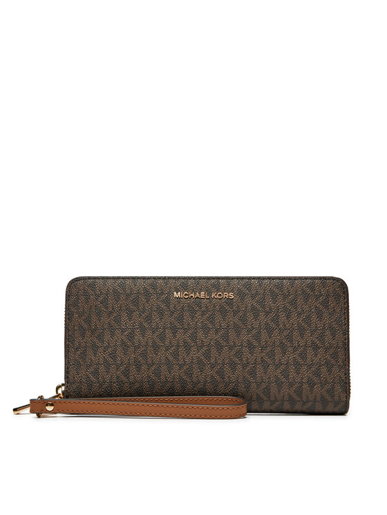 MICHAEL Michael Kors MICHAEL Michael Kors Portofel Mare de Damă Jet Set 32F1GJ6E7B Maro