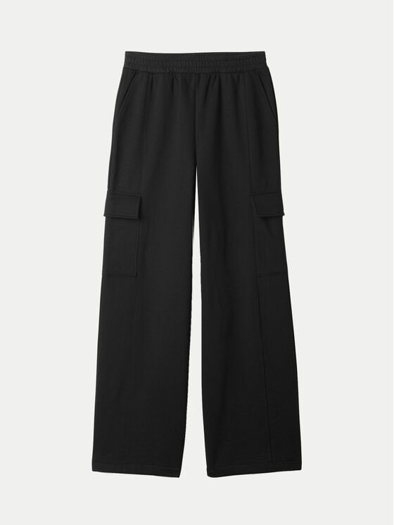 Gap Gap Donji dio trenerke 523564-01 Crna Relaxed Fit