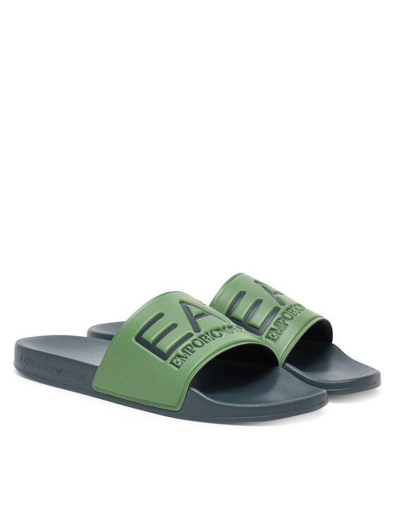 EA7 Emporio Armani EA7 Emporio Armani Klapki 7X000108 AF15118 M8132 Zielony
