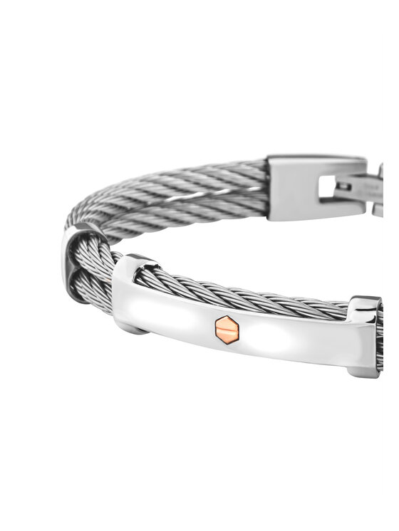Breil Breil Bransoletka 9K LOOP Srebrny