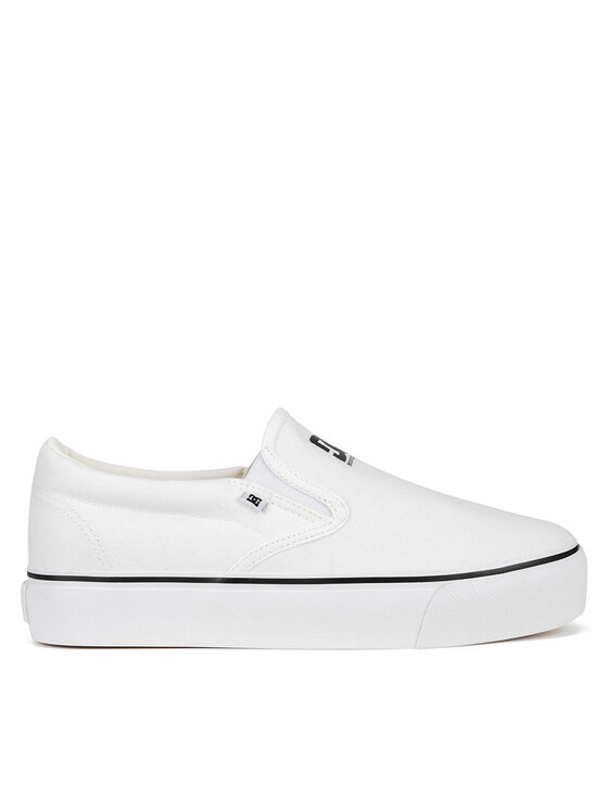 DC DC Sneakers aus Stoff WFA3015-1 Weiß
