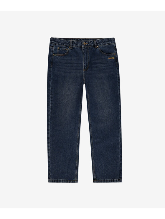 Jeansy, rozmiar L, Niebieskie, Tapered Tras