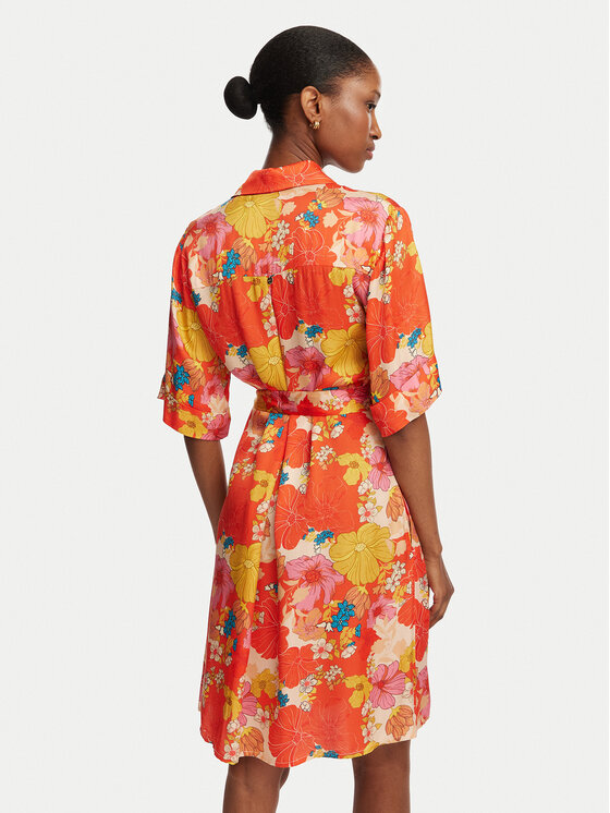 Liu Jo Liu Jo Рокля тип риза WA6482 T471A Червен Regular Fit