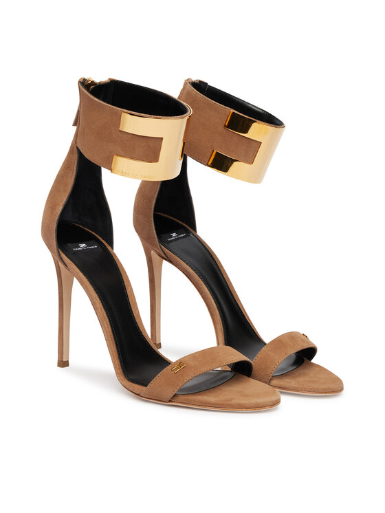 Elisabetta Franchi Elisabetta Franchi Σανδάλια SA-91L-62E2-V600 Ανοιχτό καφέ