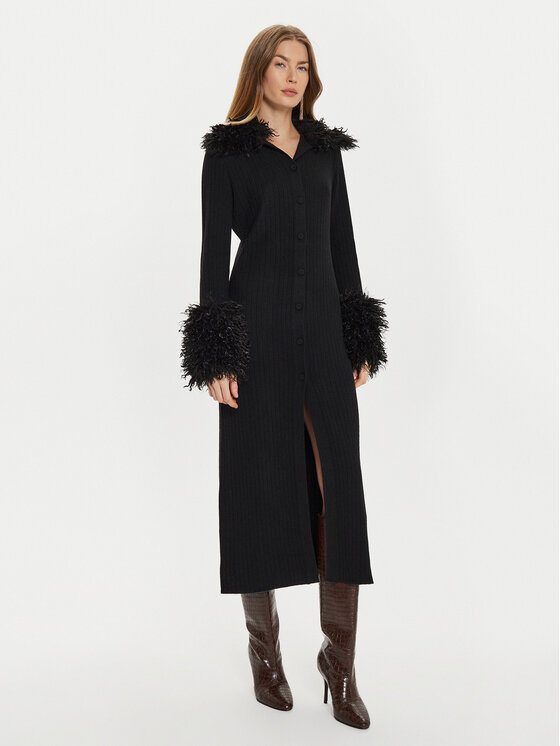 TWINSET TWINSET Кардиган 242TT3430 Чорний Slim Fit