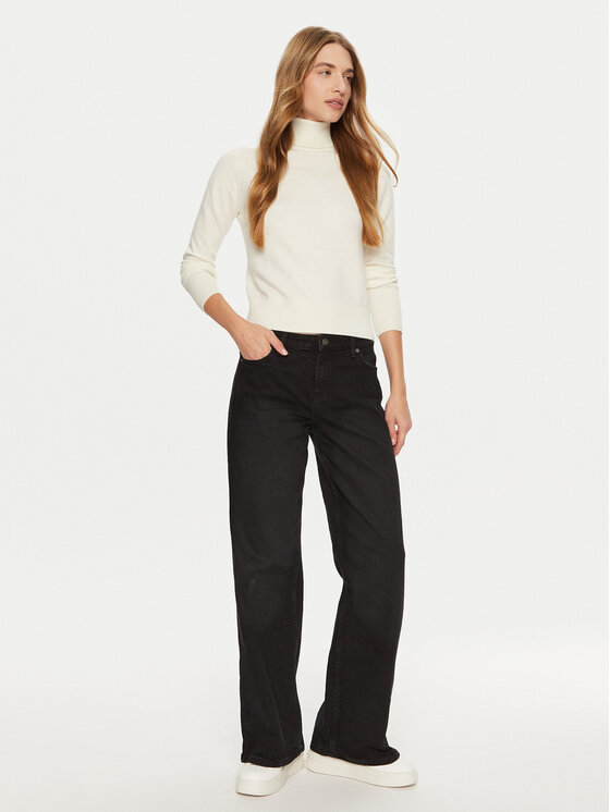 Guess Guess Džinsai W4BA0Y D5E83 Juoda Relaxed Fit