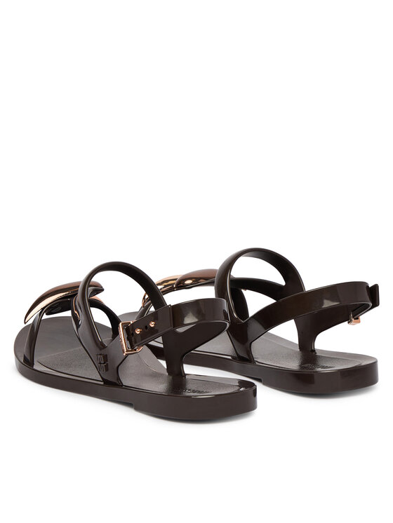 Melissa Melissa Sandály Melissa Iris Sandal Ad 37849 Hnědá