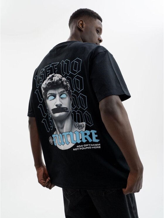 [ STIGMA ]★Future Oversized Short Sleeves T-Shirts MyStars T-Shirt Koszulka Z Krótkim Rękawem Oversize Męska