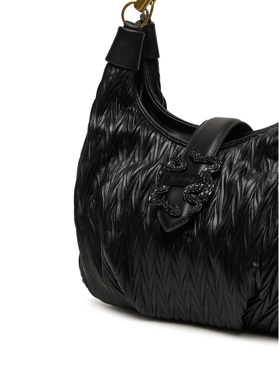 Just Cavalli Just Cavalli Handtasche Iconic Snakes 81RA4BC1 ZSD90 Schwarz