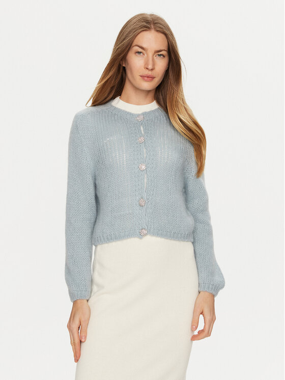 ViCOLO ViCOLO Kardigāns 33013S Gaiši zils Regular Fit