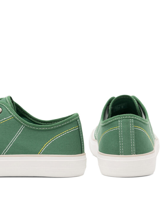 Lanetti Lanetti Sneakers aus Stoff S23V013A-1 Grün