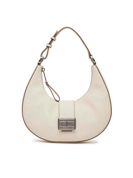 Geantă Tommy Jeans Tjw Crush Shoulder Bag AW0AW17539 Bej