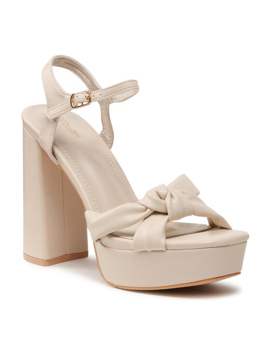 DeeZee DeeZee Sandale F20074-21 Écru