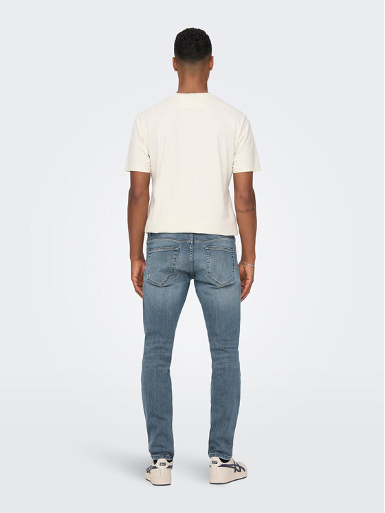 Only & Sons Only & Sons Džinsai Loom 22024064 Mėlyna Slim Fit