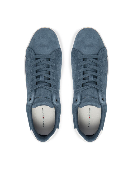 Tommy Hilfiger Tommy Hilfiger Sportcipők Th Court Suede FM0FM05824 Kék