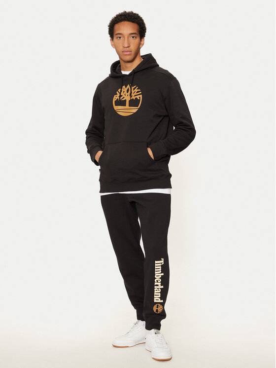Timberland Timberland Μπλούζα TB0A2BJHP561 Μαύρο Regular Fit