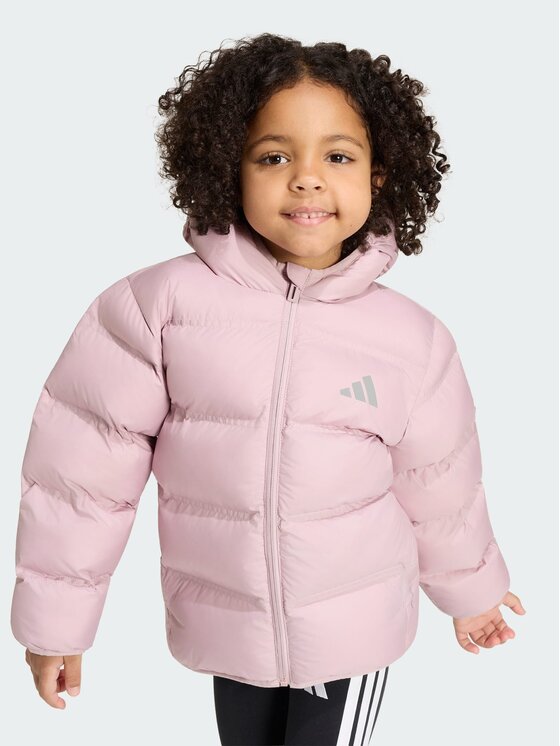 adidas adidas Zimska jakna Synthetic Down KQ6191 Svijetlo roza Regular Fit