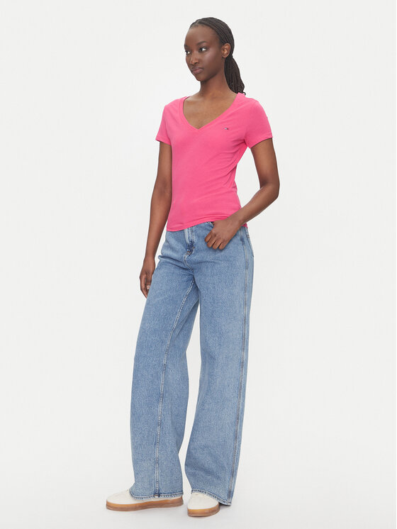 Tommy Jeans Tommy Jeans Póló szett DW0DW21367 Színes Slim Fit