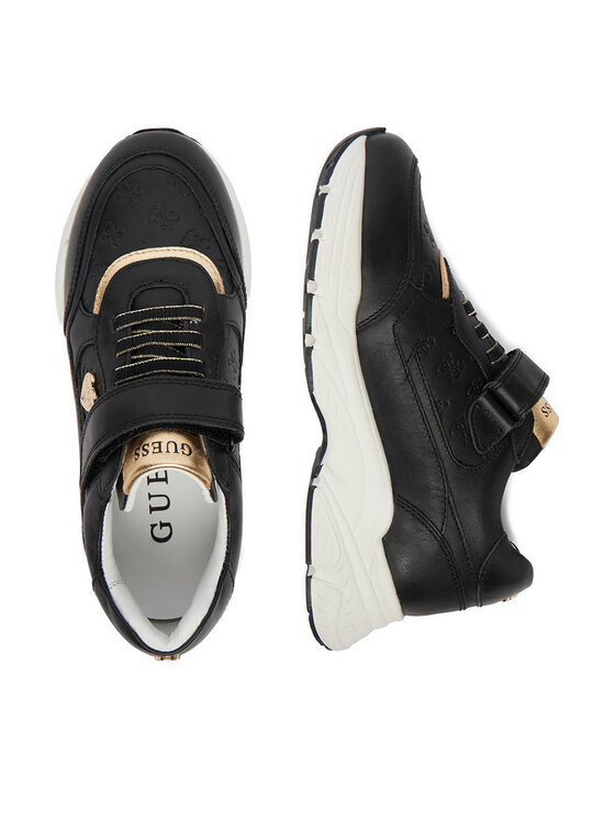 Guess Guess Sneakersy CEO-CI12-TONIC-01 Černá