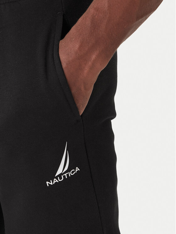Nautica Nautica Dressipüksid Nampa N1T04063 Must Regular Fit