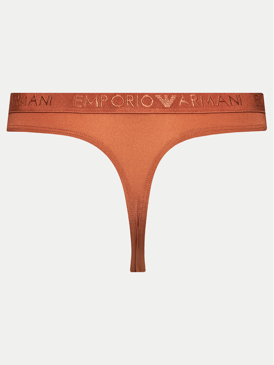 Emporio Armani Underwear Emporio Armani Underwear Набір з 2 пар стрінгів 163333 4R235 01656 Коричневий