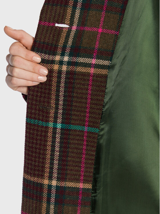 Tommy Hilfiger Tommy Hilfiger Вълнено палто WW0WW35965 Кафяв Regular Fit