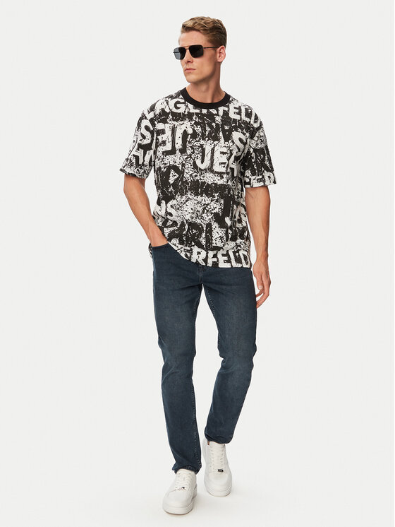 Karl Lagerfeld Jeans Karl Lagerfeld Jeans T-Shirt B3M17033 Bunt Relaxed Fit