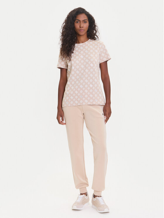 Guess Guess T-särk V5YI04 I3Z14 Beež Regular Fit